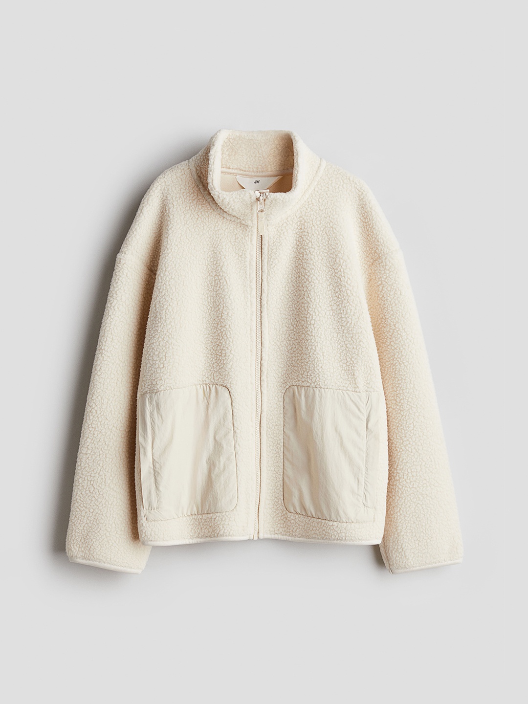 

H&M Boys Teddy Jacket, Beige