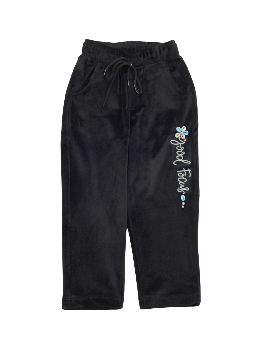 

Lil Lollipop Girls Trousers, Black