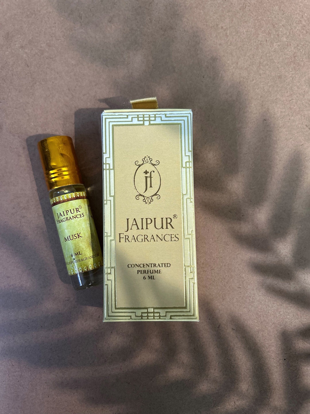 

Jaipur Fragrances Musk Long Lasting Attar - 6ml, Yellow