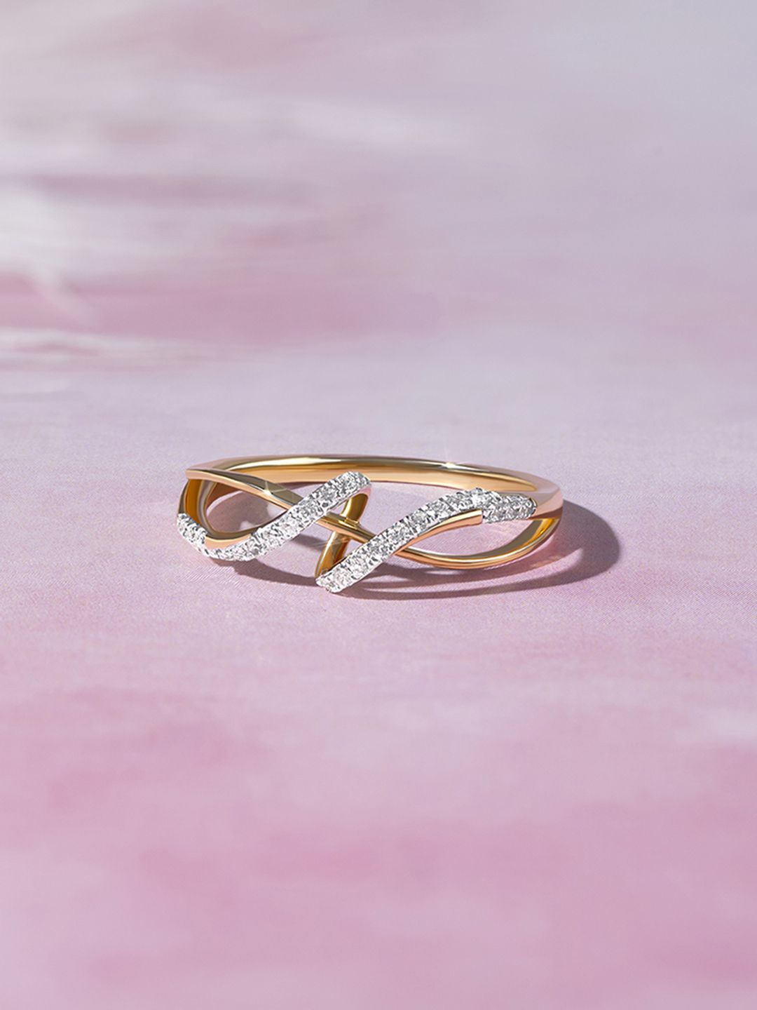

Mia by Tanishq Women 14KT Yellow Gold Diamond Finger Ring - 1.83g