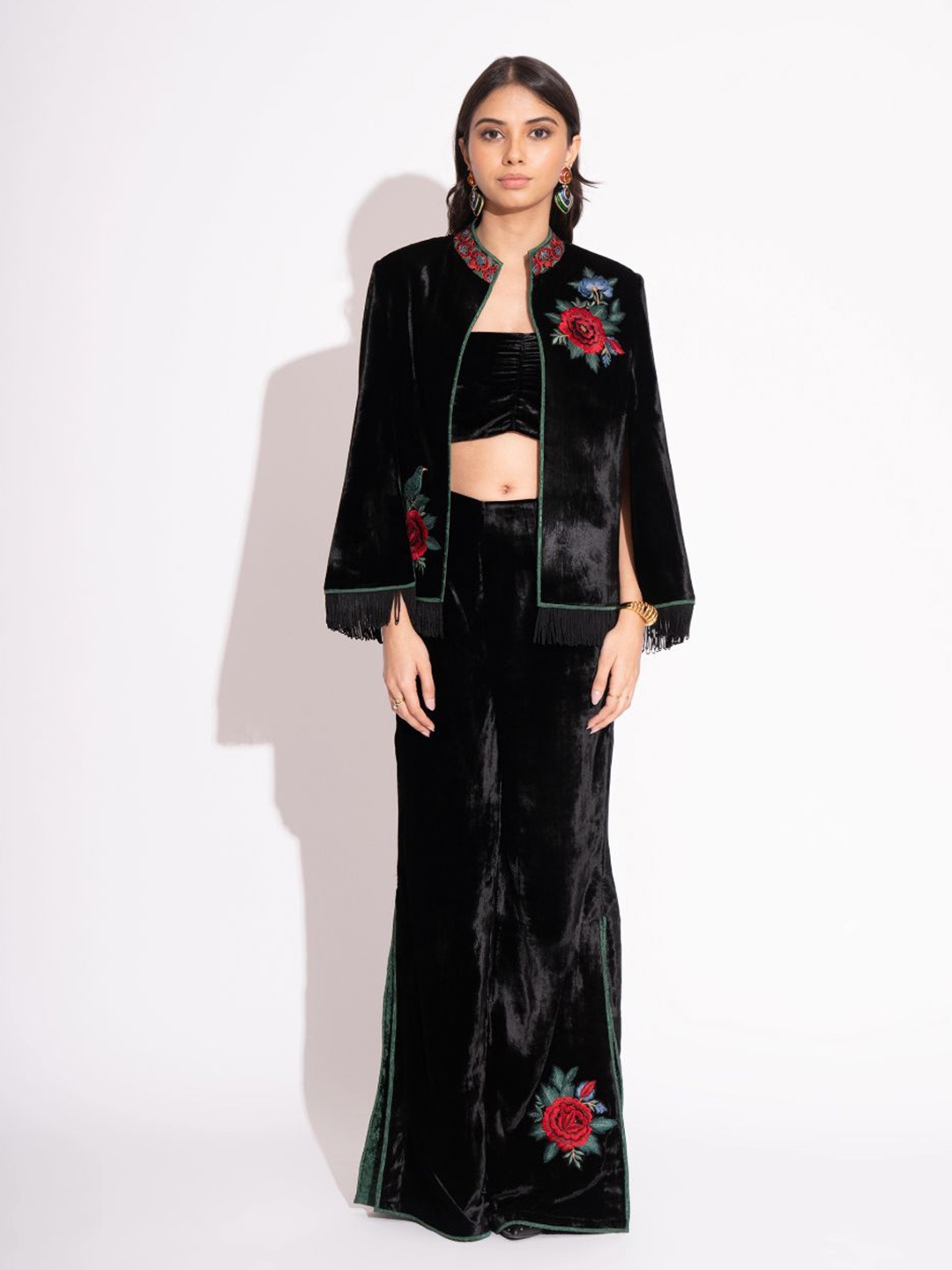 

HOUSE OF INARI Women Top with Skirt, Black