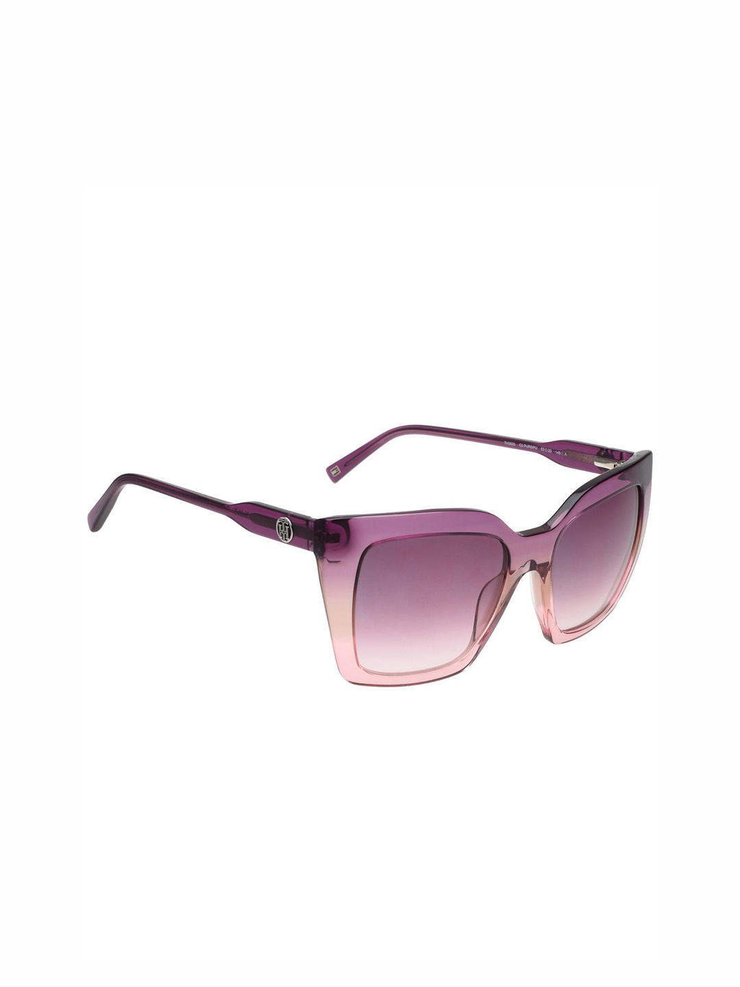 

Tommy Hilfiger Women Cateye Sunglasses with UV Protected Lens TH 2620 C3 PURSIPU 53 S, Pink