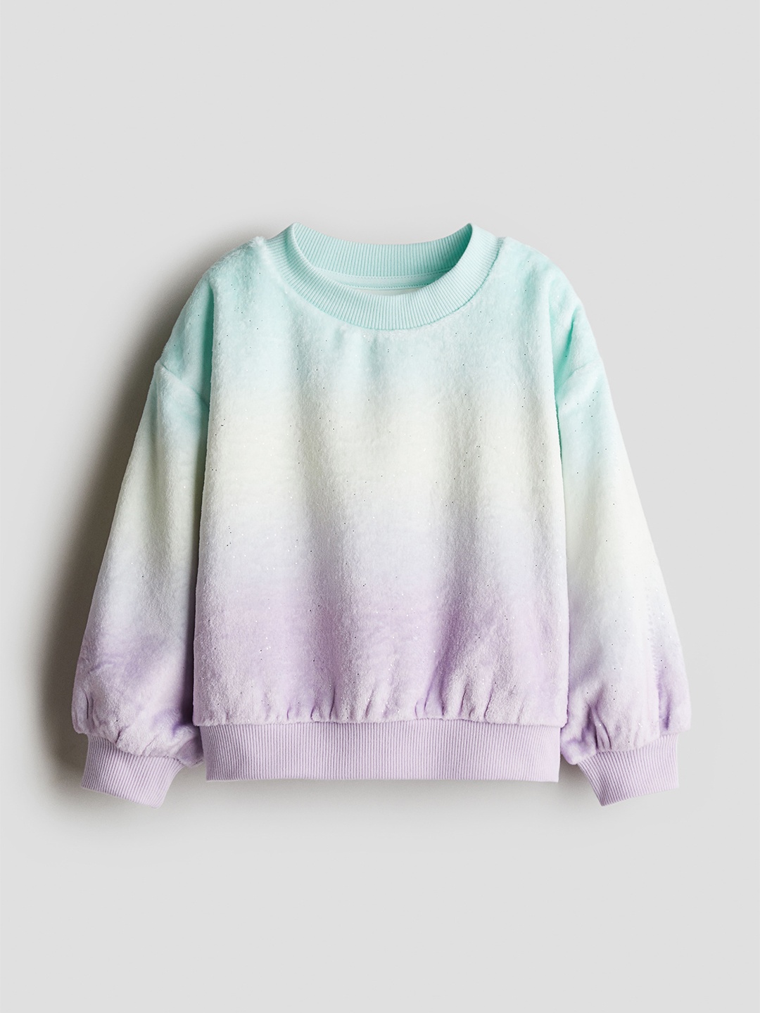 

H&M Fleece sweatshirt, Blue