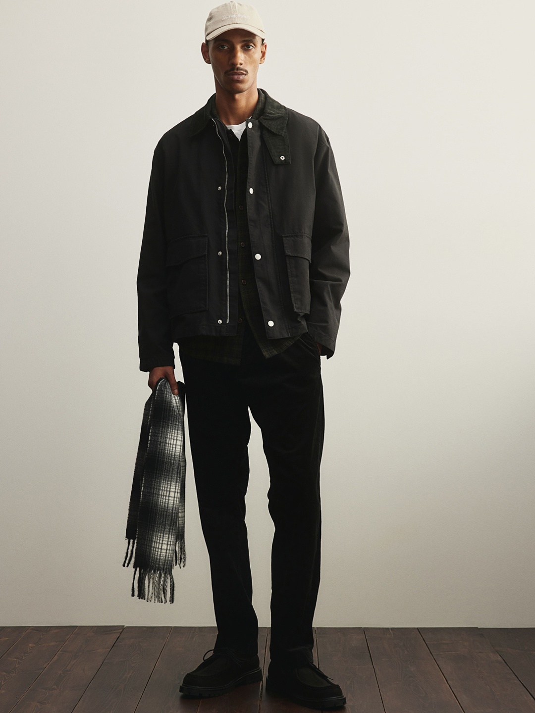 

H&M Canvas Jacket, Black