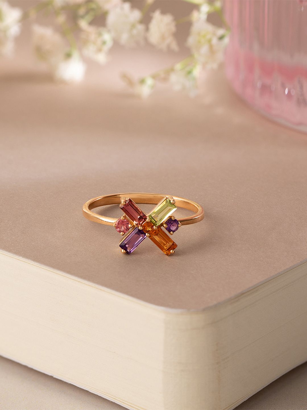 

Mia by Tanishq 14KT Yellow Gold Finger Ring-1.54g