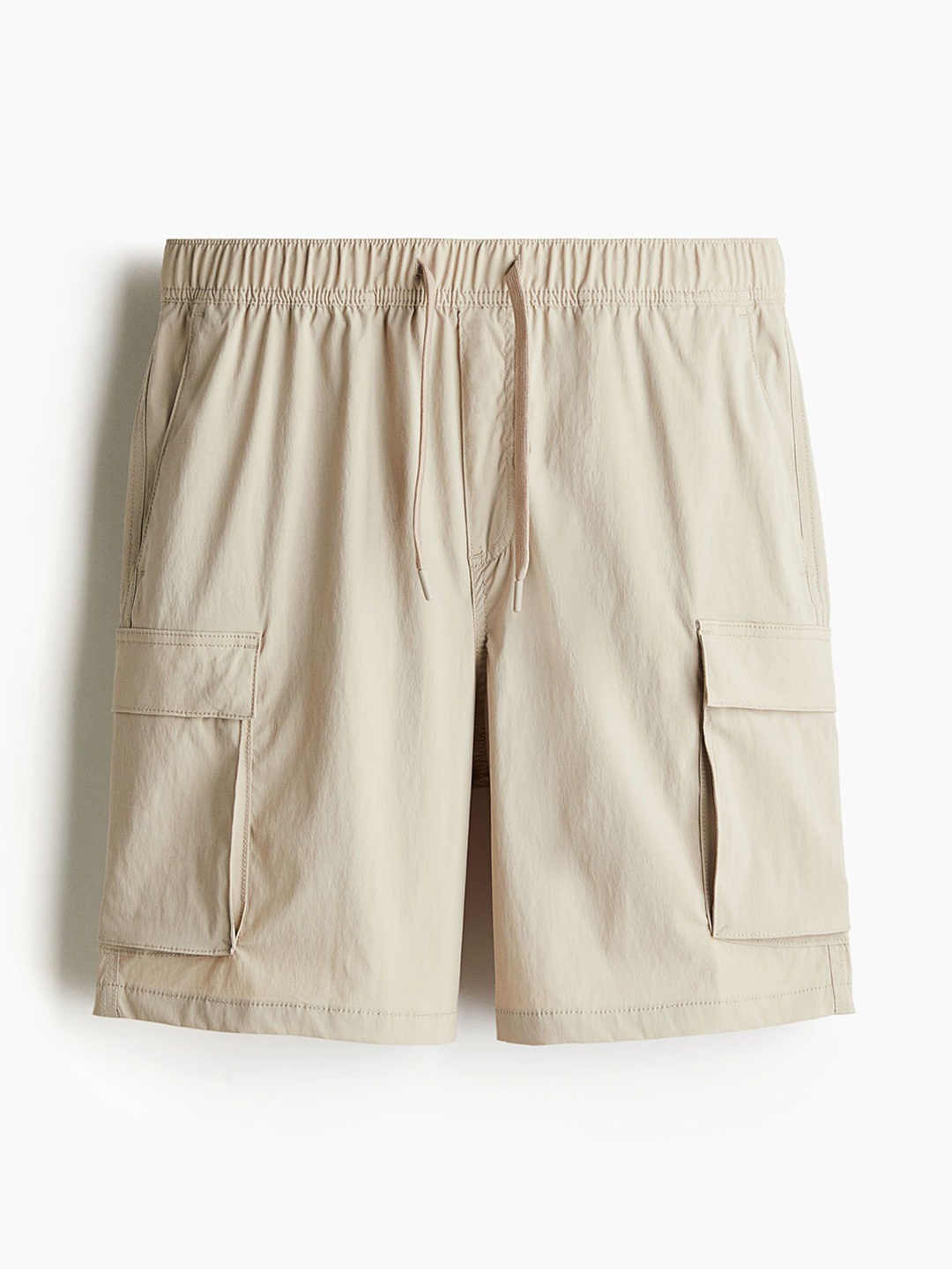 

H&M Men Cargo Shorts, Beige