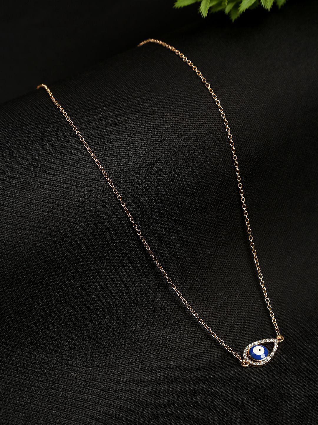 

YouBella Gold-Plated Artificial Stones Studded Necklace