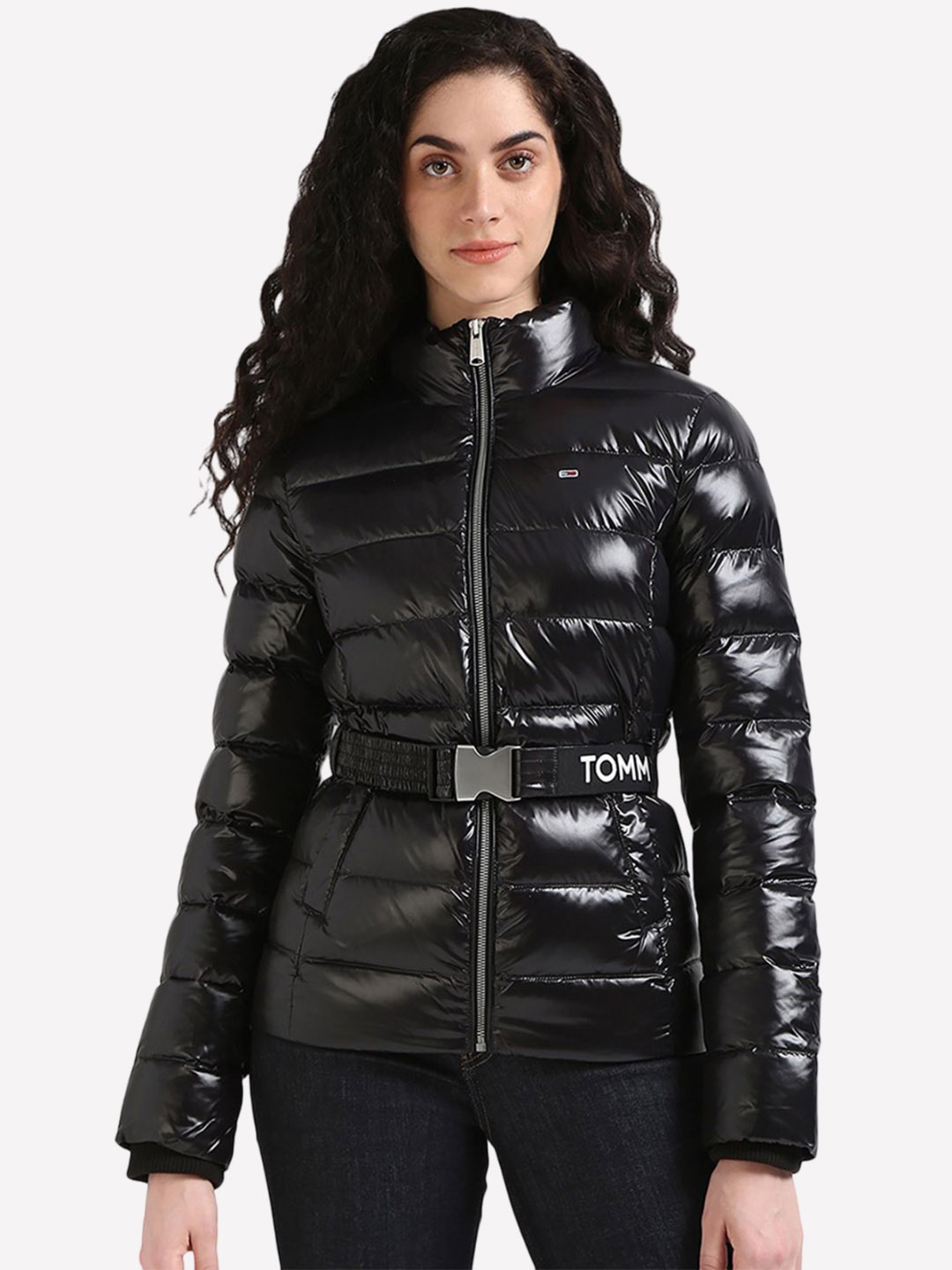 

Tommy Hilfiger Solid Casual Puffer Jacket, Black