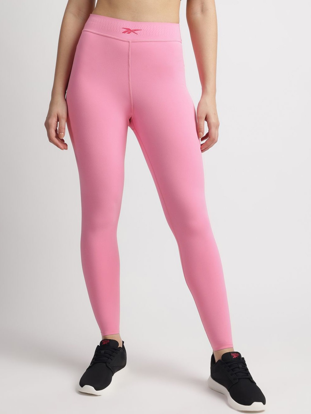 

Reebok Women High Rise Tights, Pink