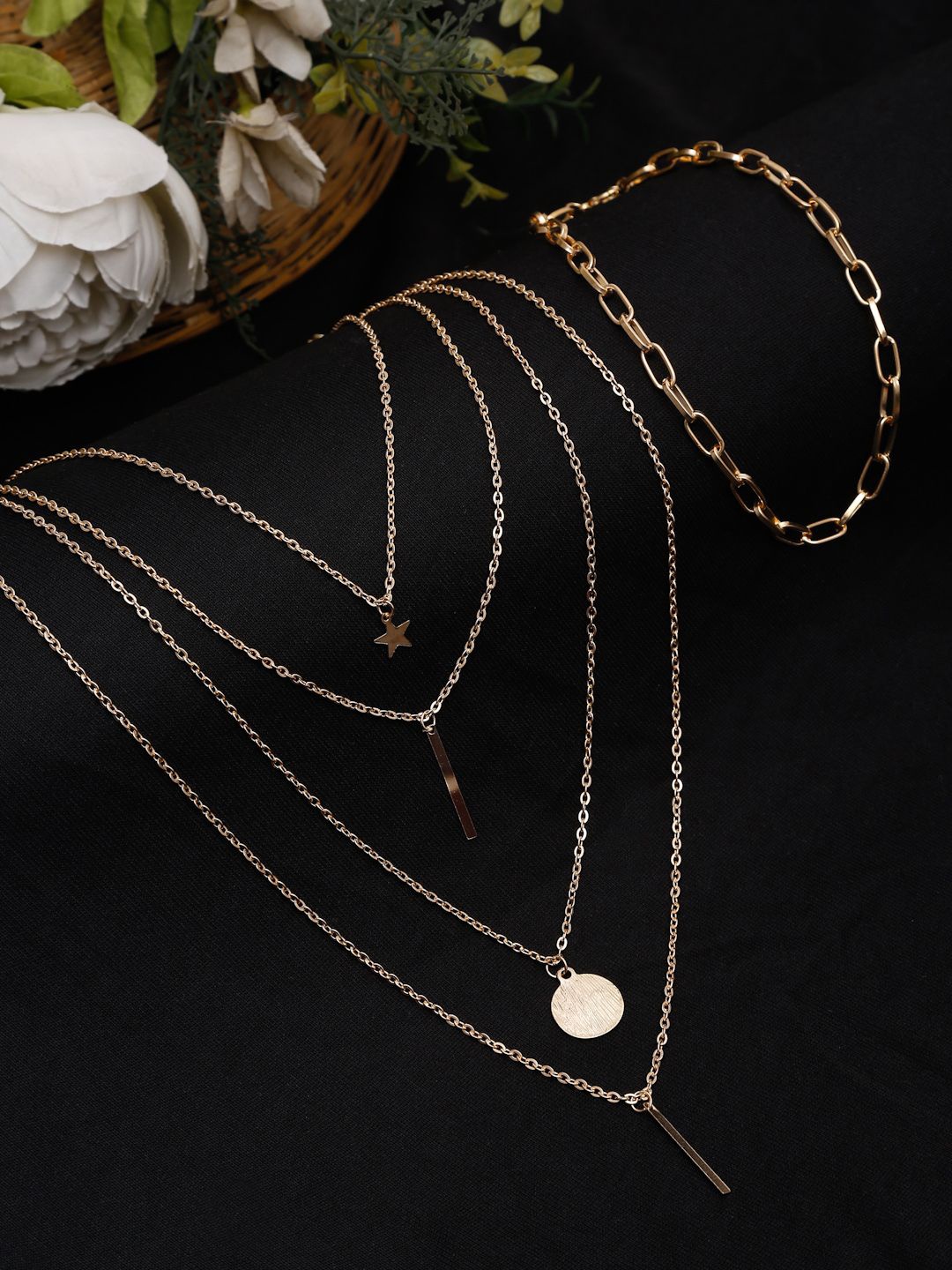 

YouBella Gold-Plated Necklace
