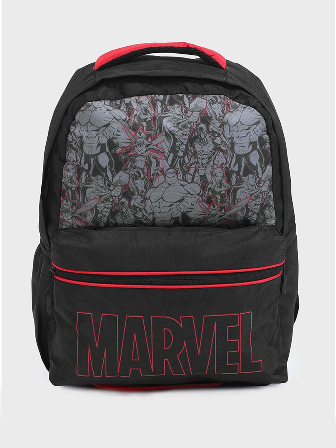 

Bewakoof Unisex Black Marvel Printed Backpack