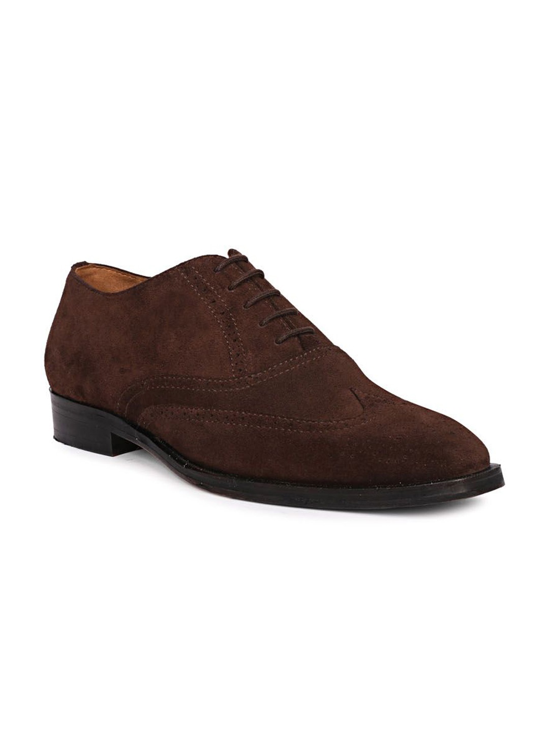 

Saint G Men Leather Lace Up Formal Derbys, Brown