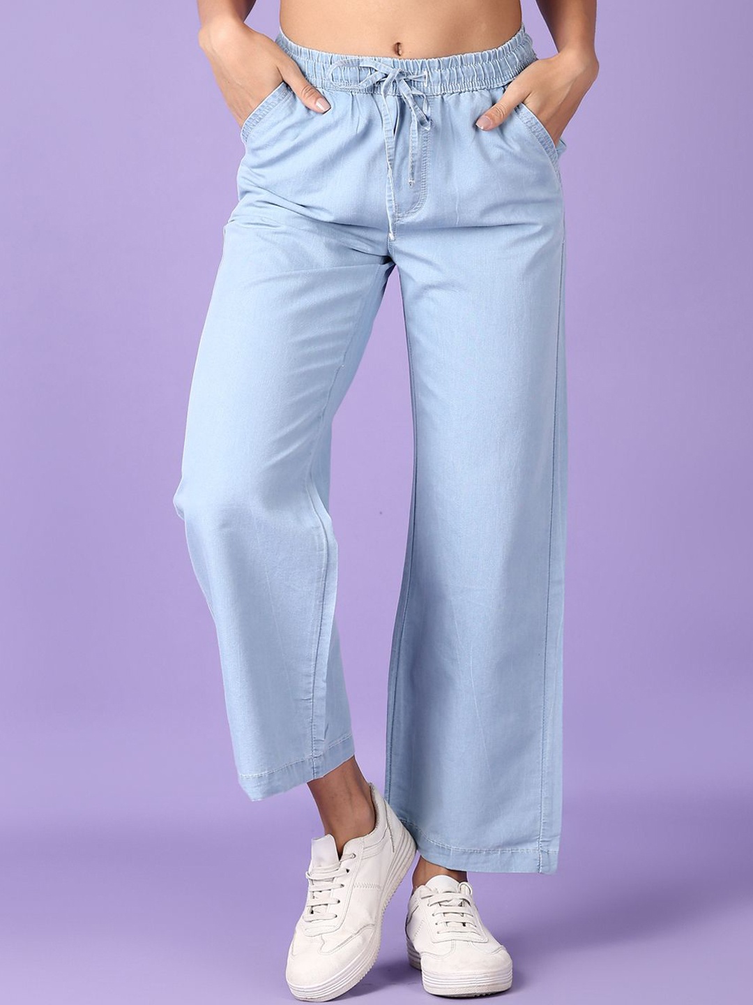 

V-Mart Women High-Rise Stretchable Jeans, Blue