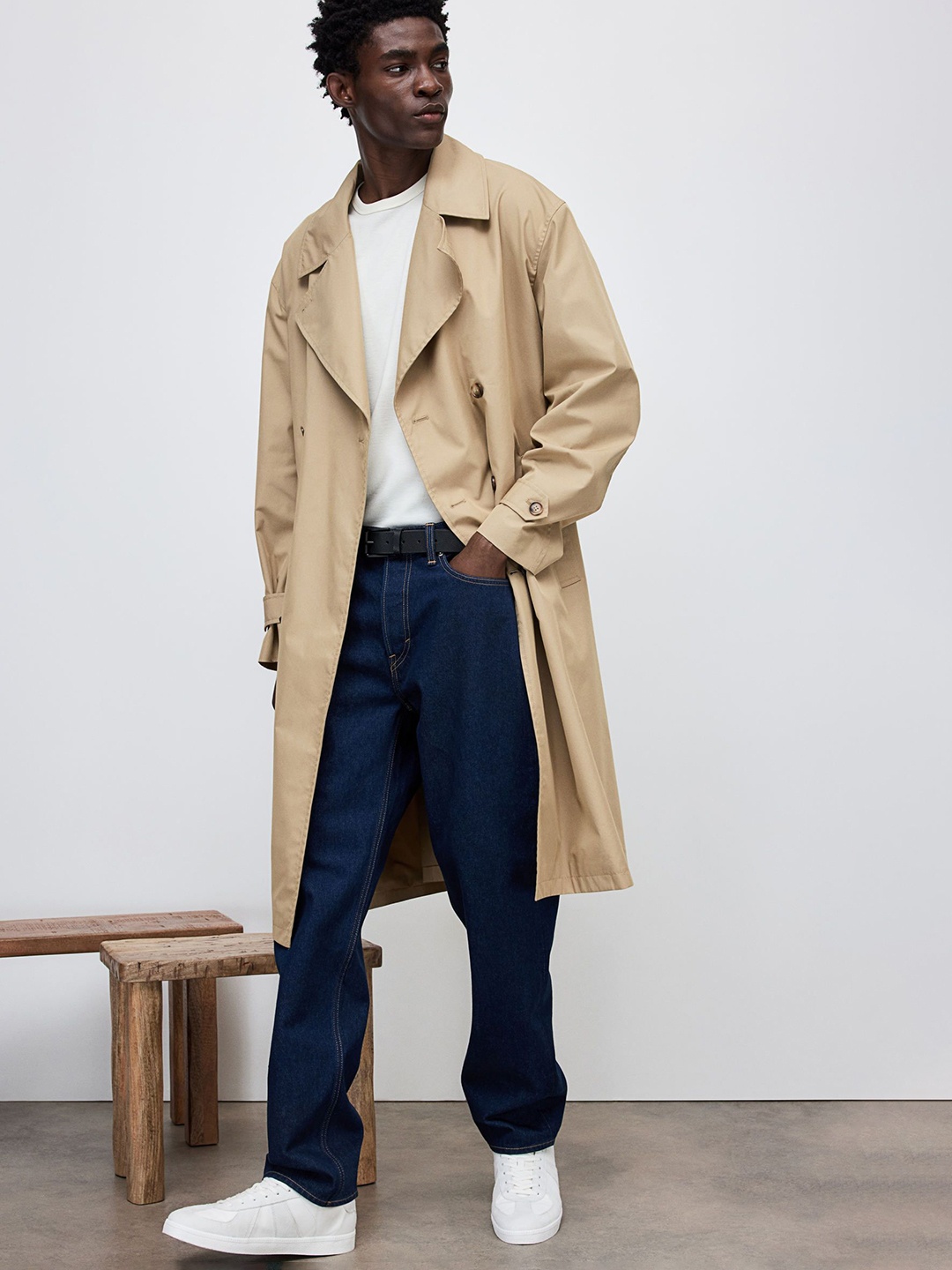 

H&M Relaxed Jeans, Blue