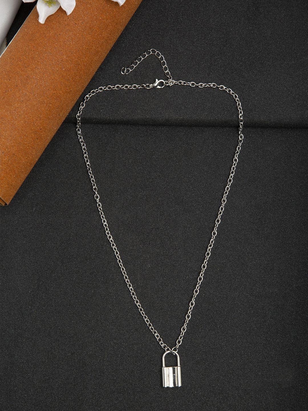 

YouBella Silver-Plated Oxidised Necklace