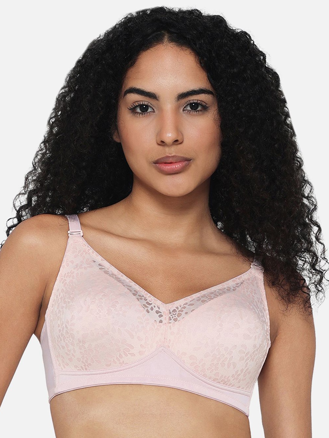 

Wacoal Printed Full Coverage Non Padded Bra, Beige