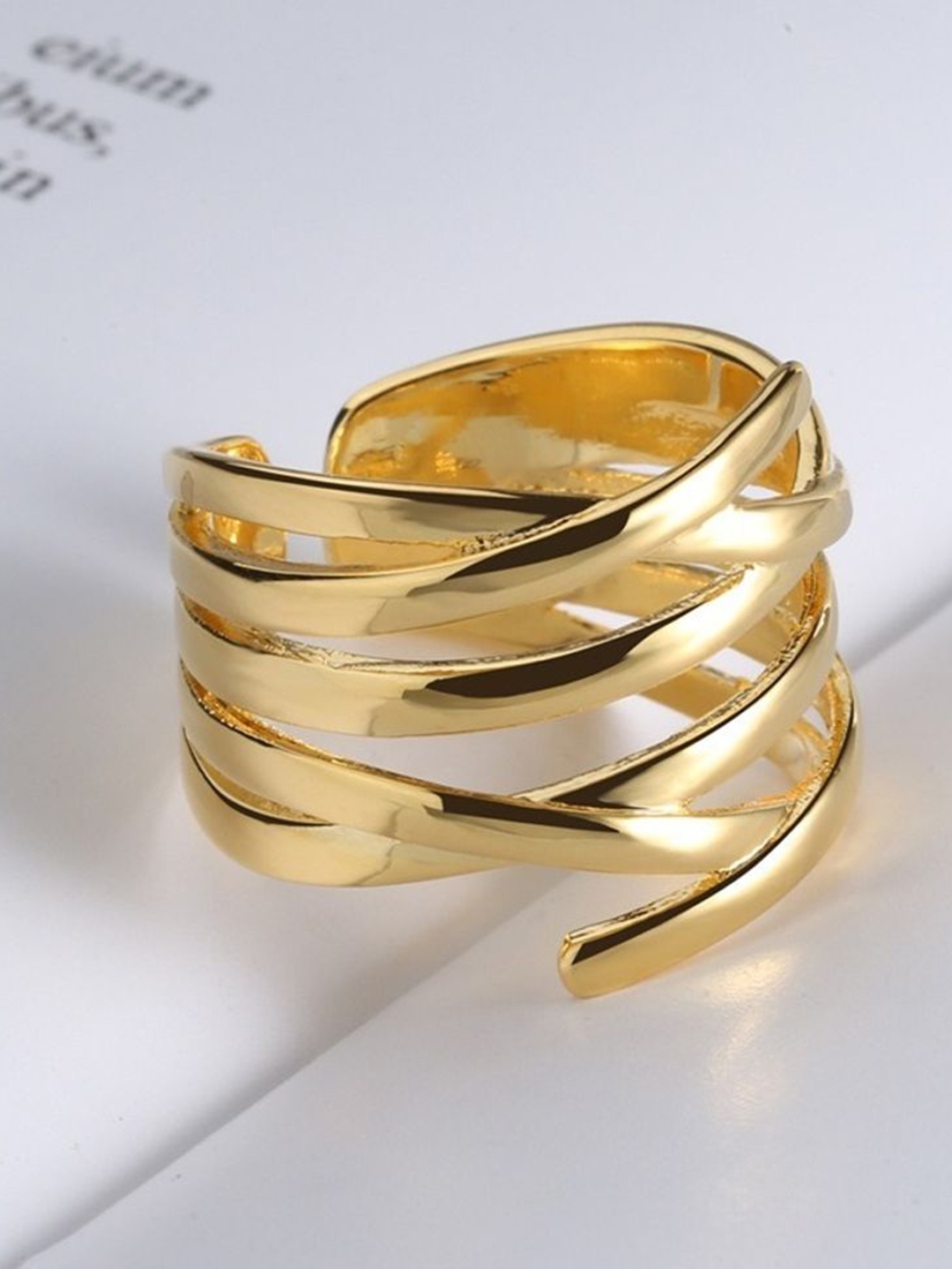 

MYKI Gold-Plated Finger Ring