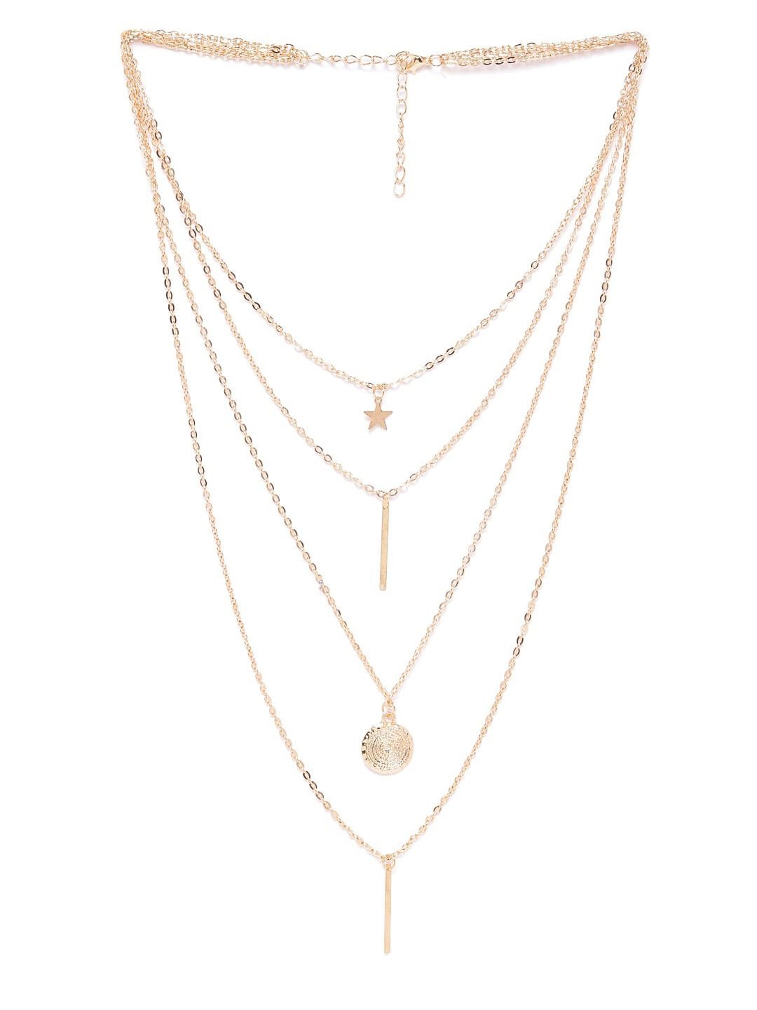 

YouBella Gold-Plated Layered Necklace