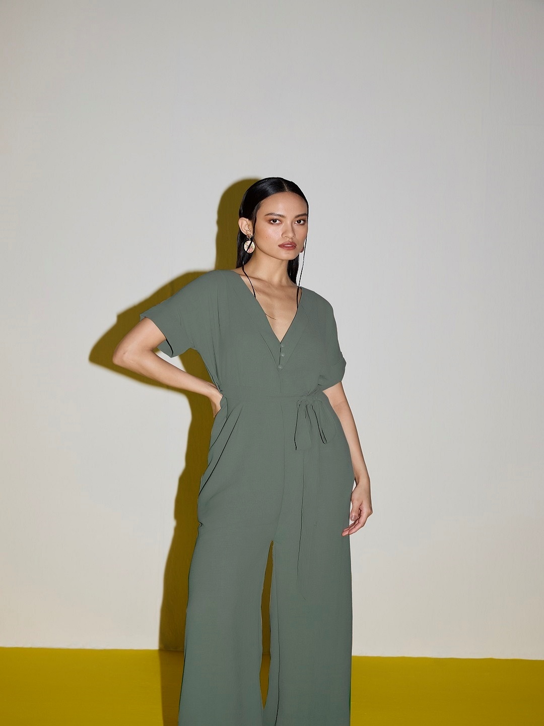 

SIL SILA Basic Jumpsuit, Green