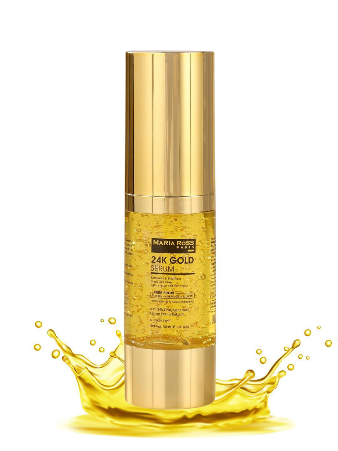 

MARIA ROSS PARIS 24K Gold Face Serum - 30 ml, Transparent