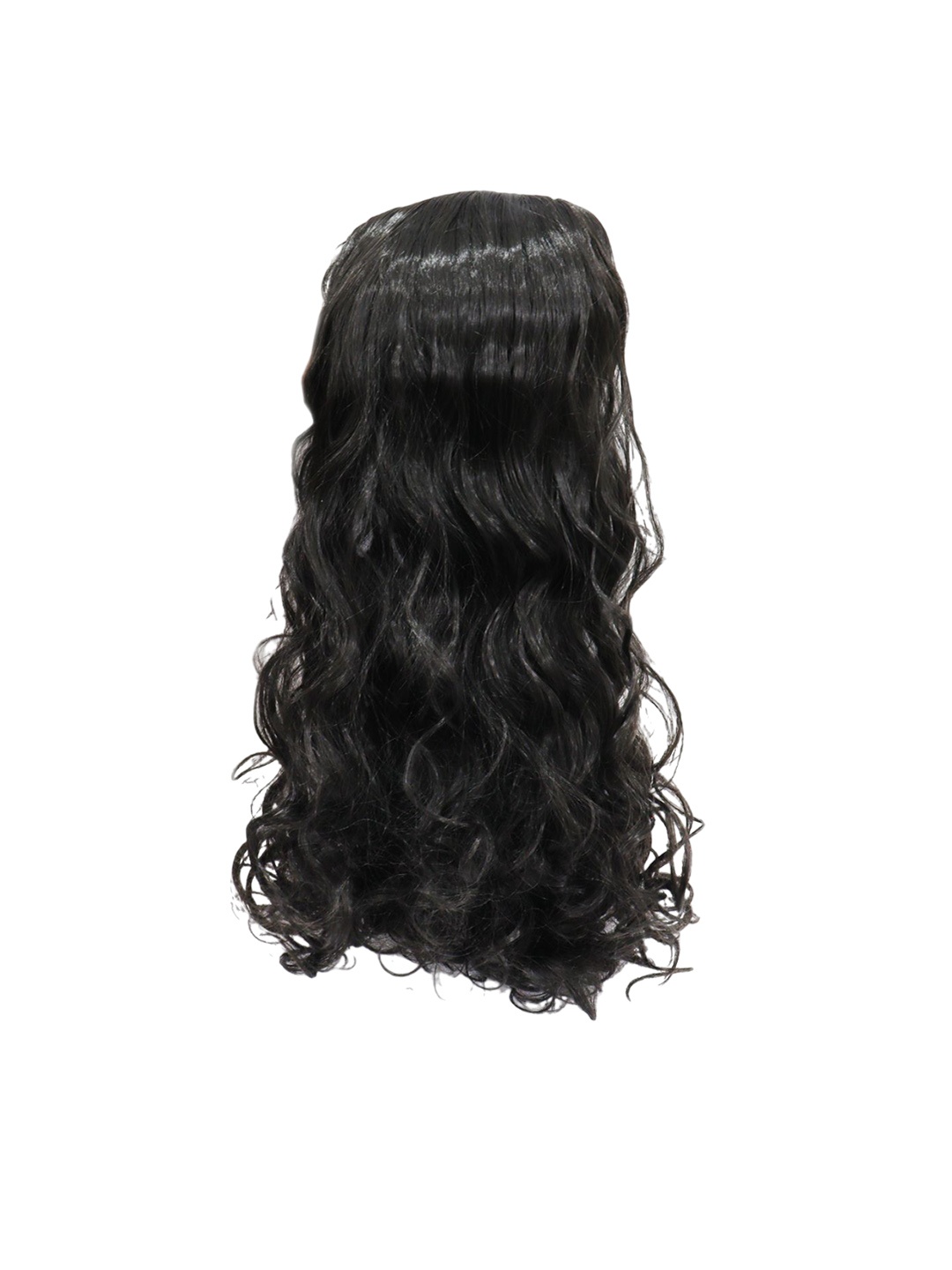 

FIMBUL Clip-In Toupee Curly Hair Extension - Black - 24 inch