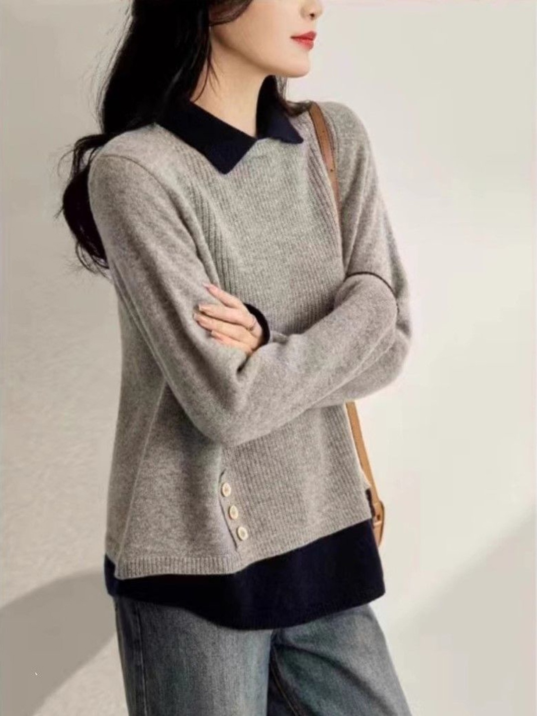 

StyleCast Women Pockets T-shirt, Grey