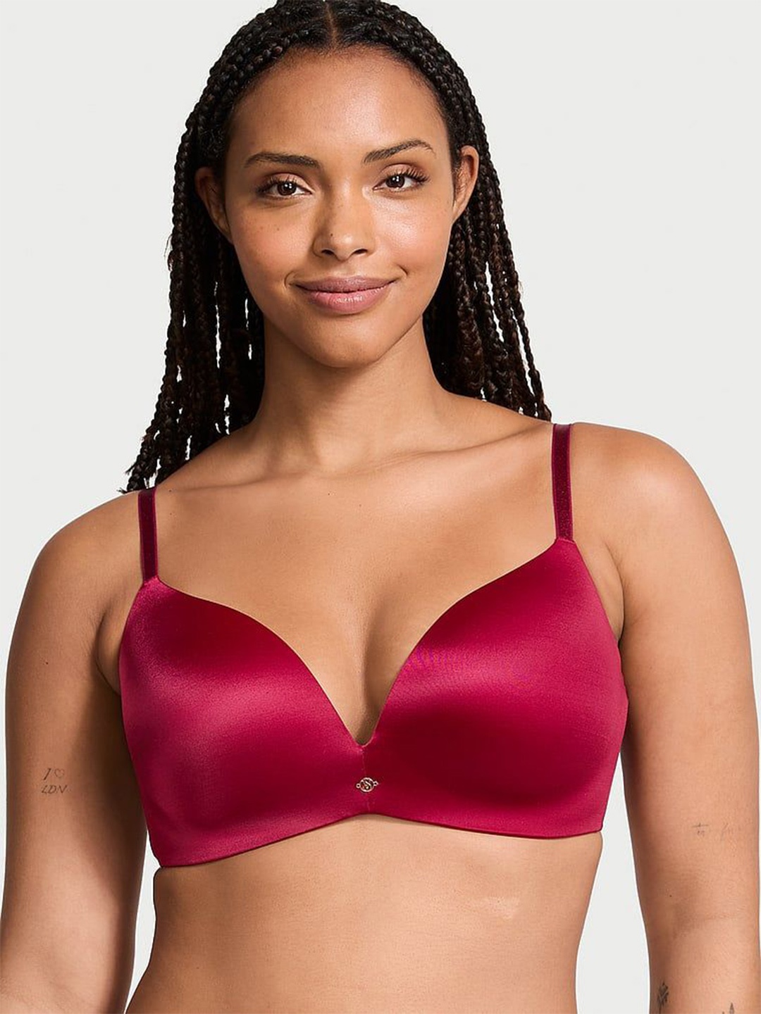 

Victoria's Secret Full Coverage Heavily Padded Bra, Red