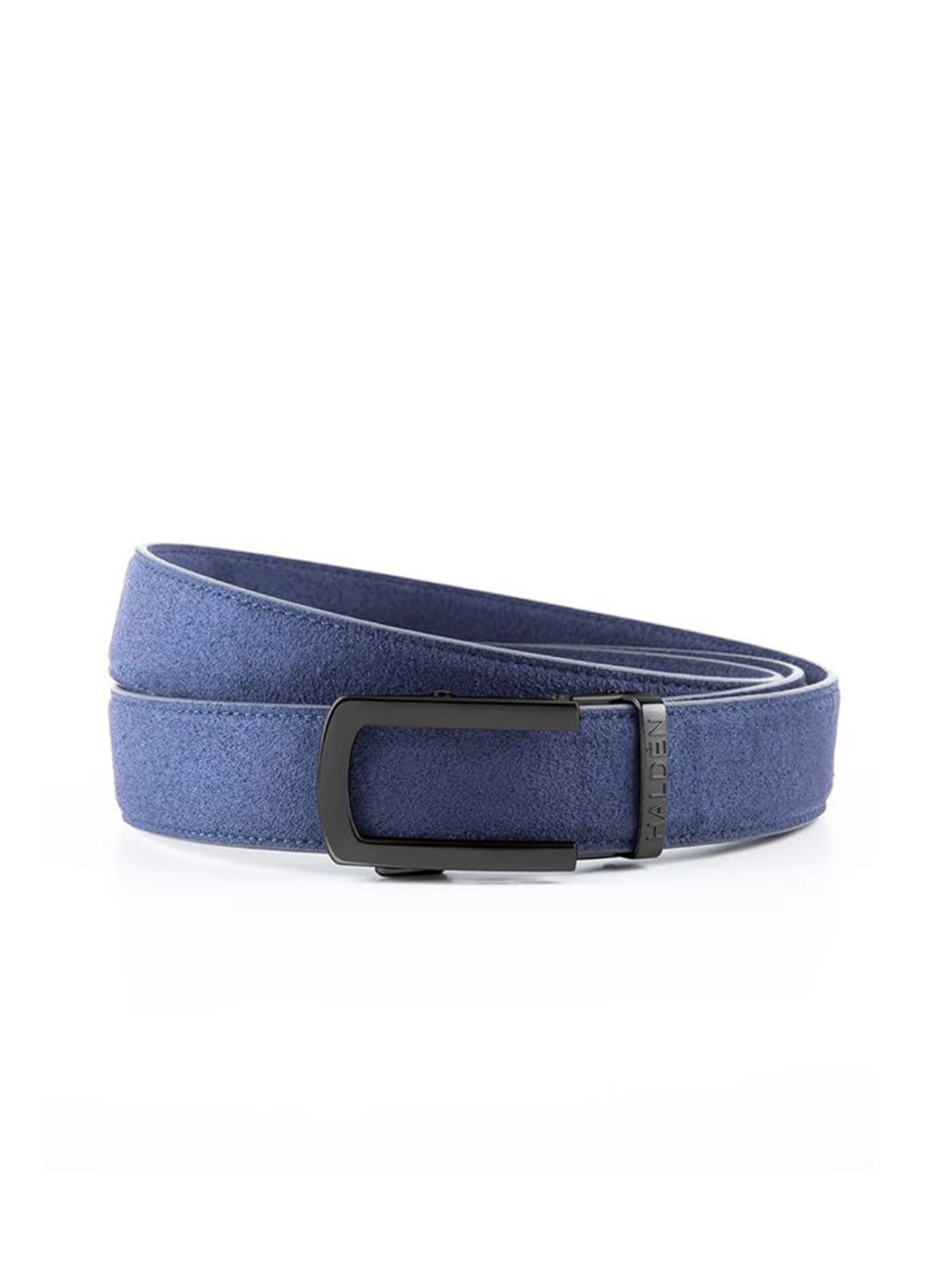 

HALDEN Men Leather Formal Belt, Blue