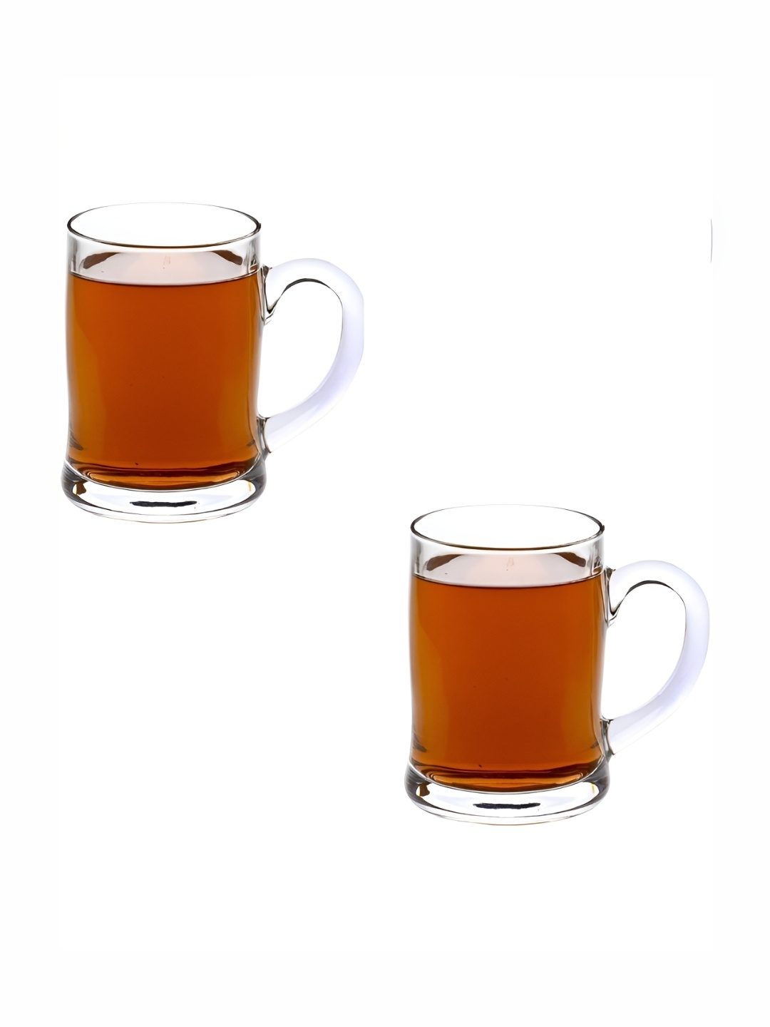 

1ST TIME Unisex Transparent 2 Pieces Beer Glass 350 ml