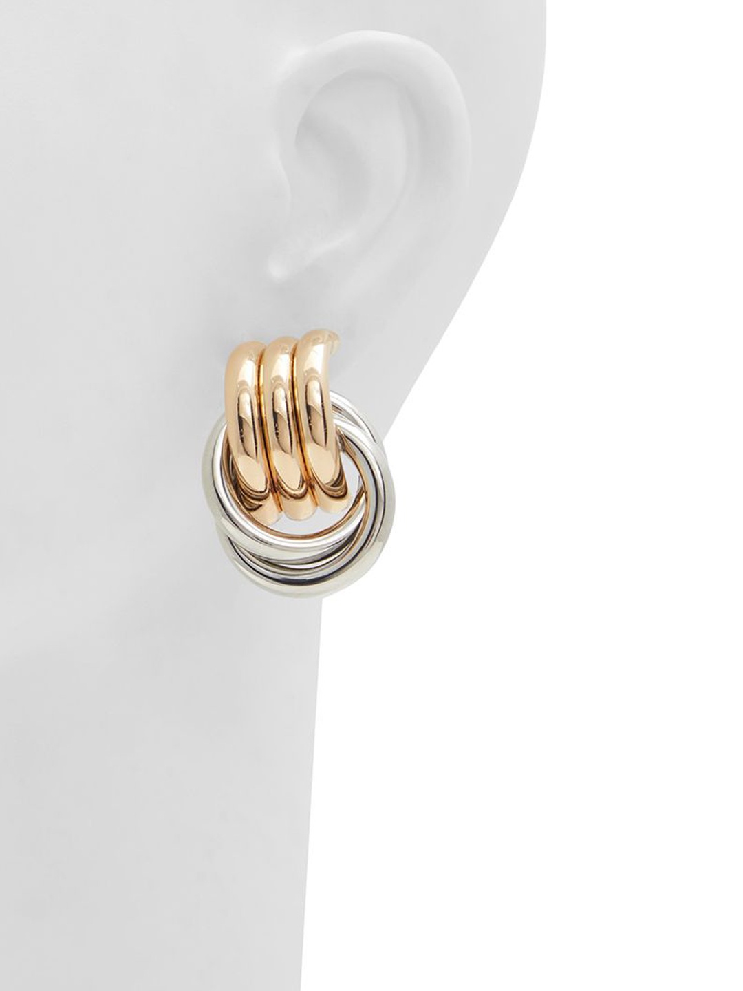 

ALDO Contemporary Studs Earrings, Metallic