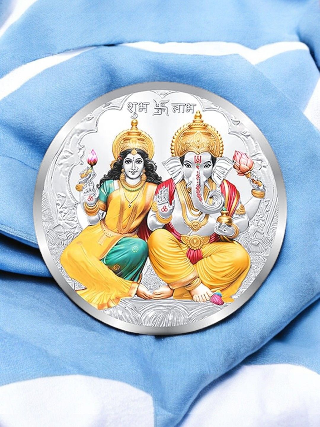 

Taraash Laxmi Ganesh 999 Silver Coin - 20g