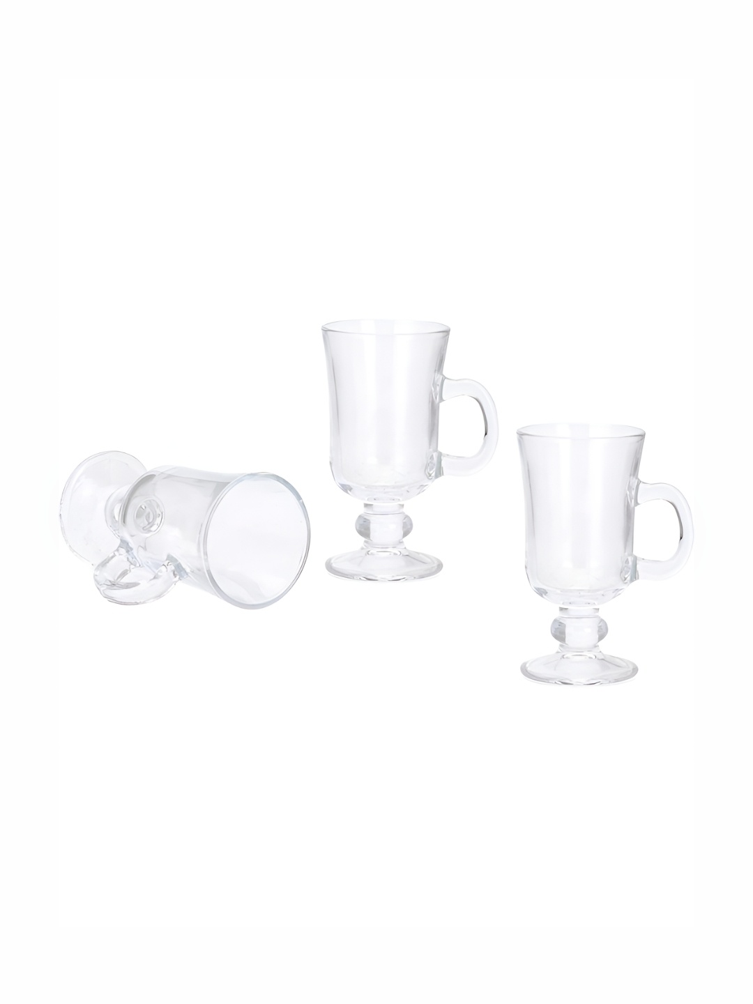 

1ST TIME Unisex Transparent 3 Pieces Beer Glass 200 ml