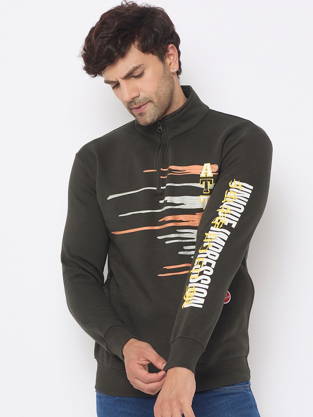

Duke Men Printed Sweatshirt, Green