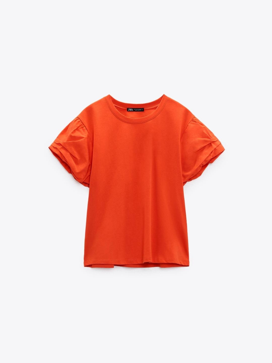 

ZARA Women Red Tshirts