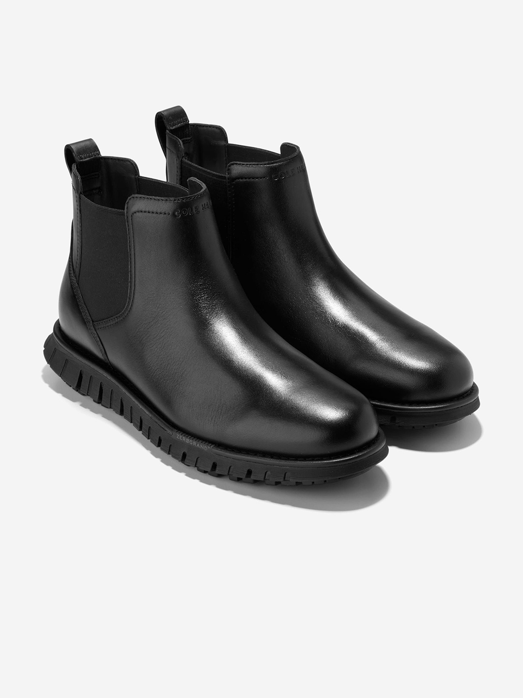

Cole Haan Men Leather Chelsea Boots, Black