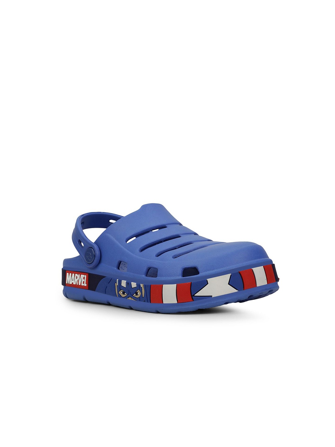 

Floatz Boys Captain America Printed Clogs, Blue