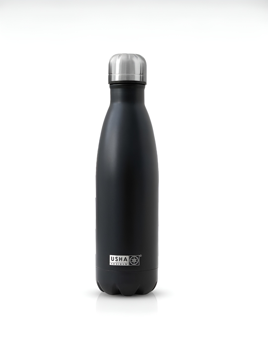 

USHA SHRIRAM Black Insulated Stainless Steel Water Bottle 1 L