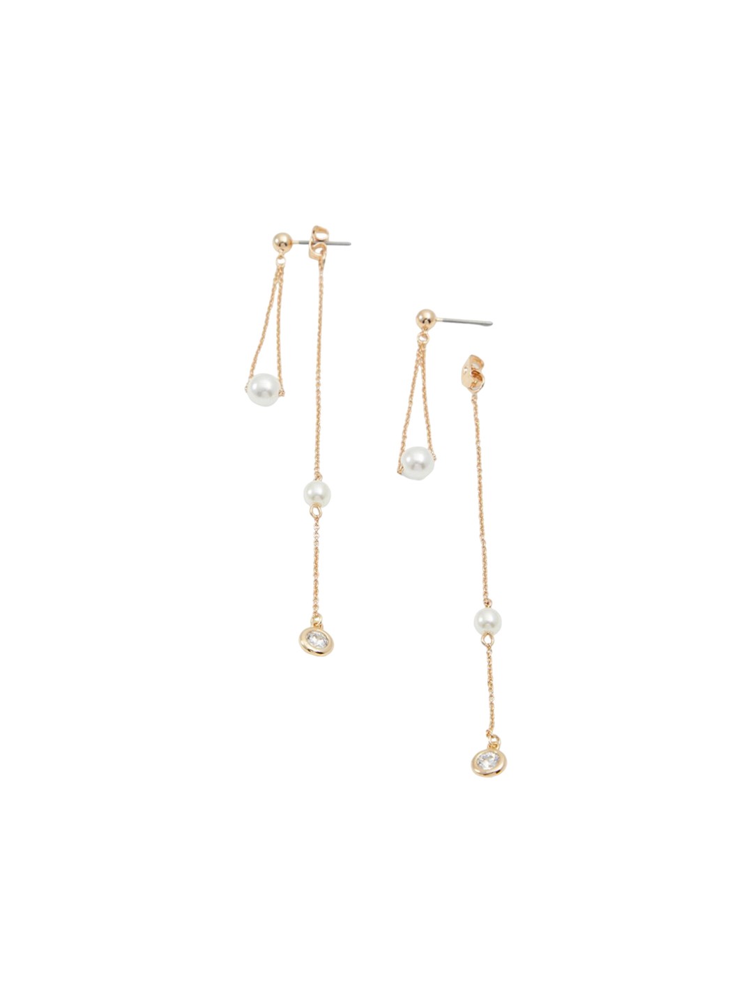

ALDO Contemporary Drop Earrings, White