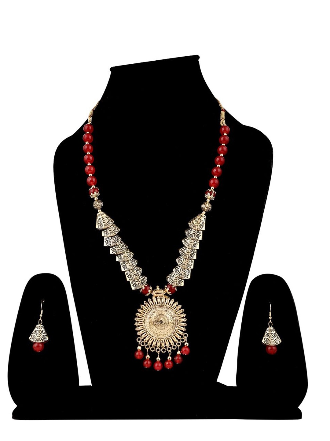 

SUNHARI Beaded Jewellery Set, Gold