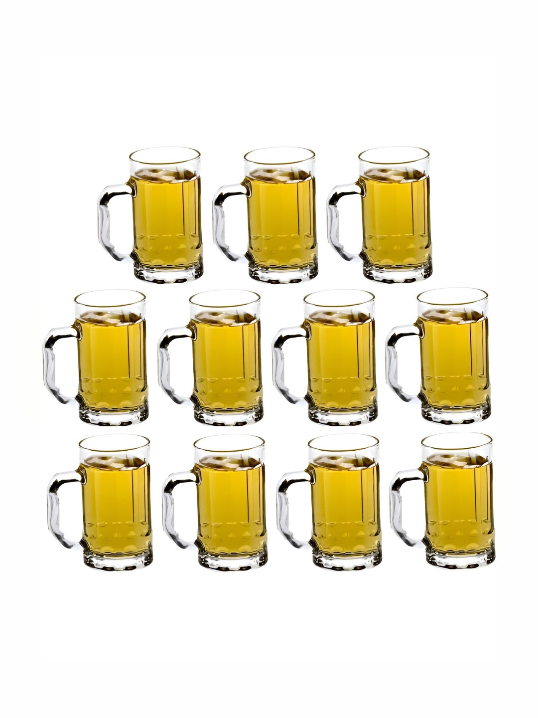 

1ST TIME Transparent 11 Pieces Glass Dishwasher Safe Bar Glasses