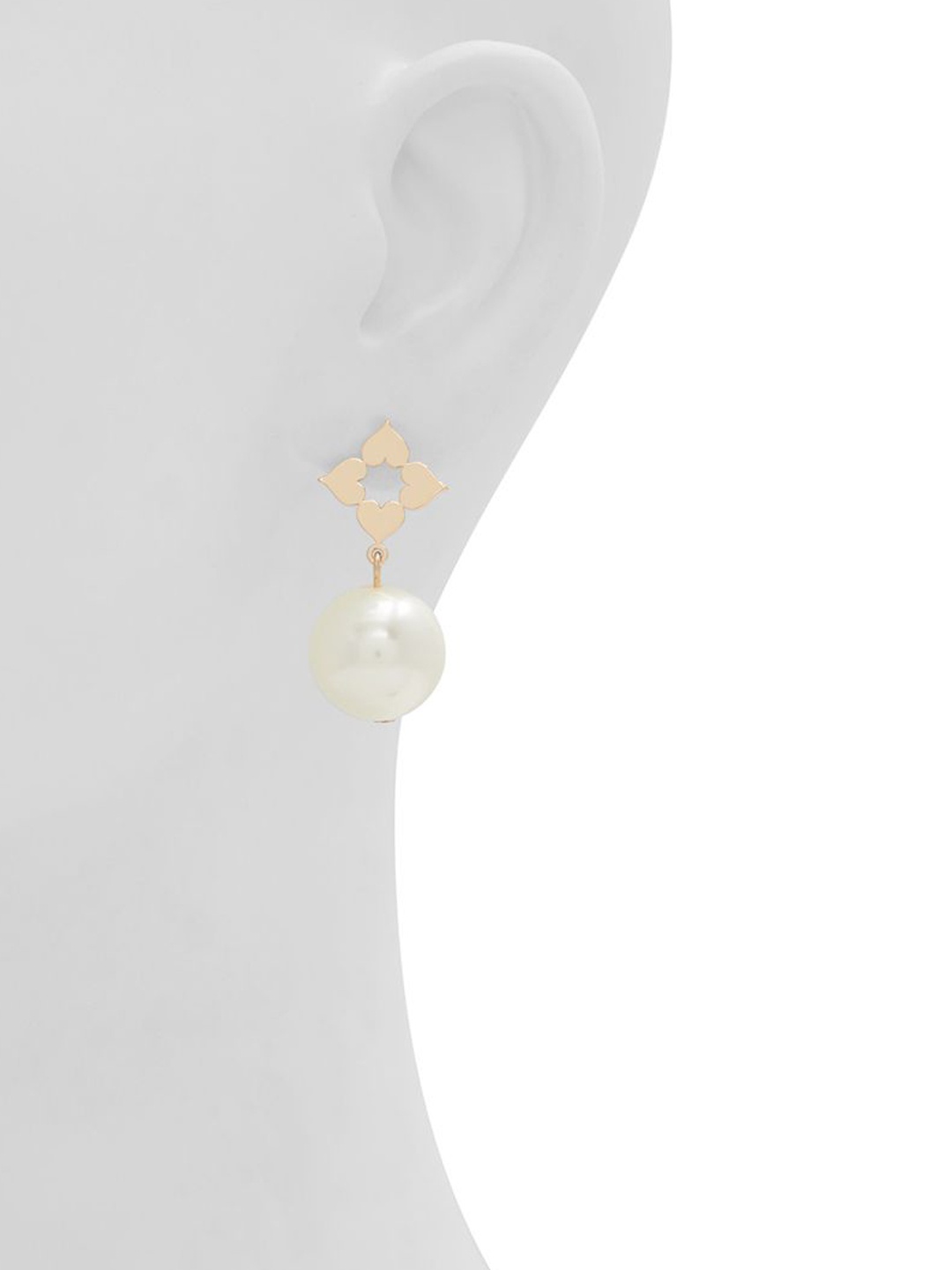 

ALDO Contemporary Drop Earrings, White