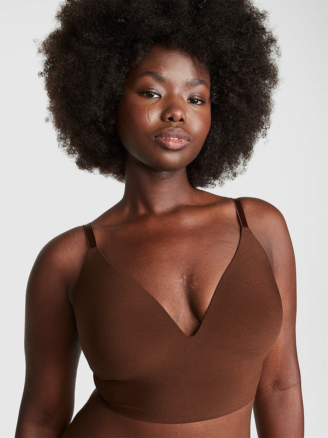 

Victoria's Secret Medium Coverage Underwired Lightly Padded Push-Up Bra, Brown