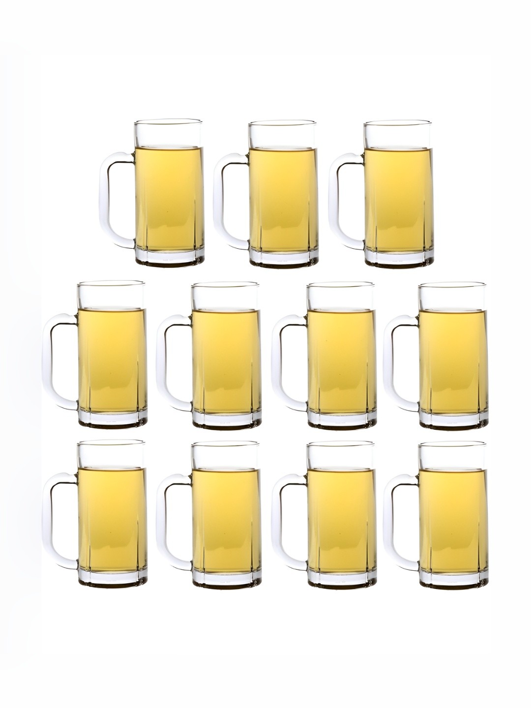 

1ST TIME Unisex Transparent 11 Pieces Beer Glass 300 ml