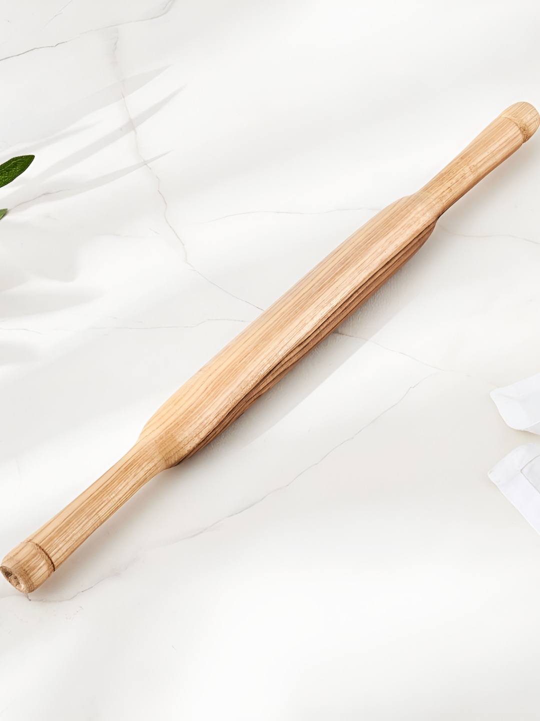 

Home Centre Corsica Aresco Brown & Cream Wooden Textured Rolling Pin