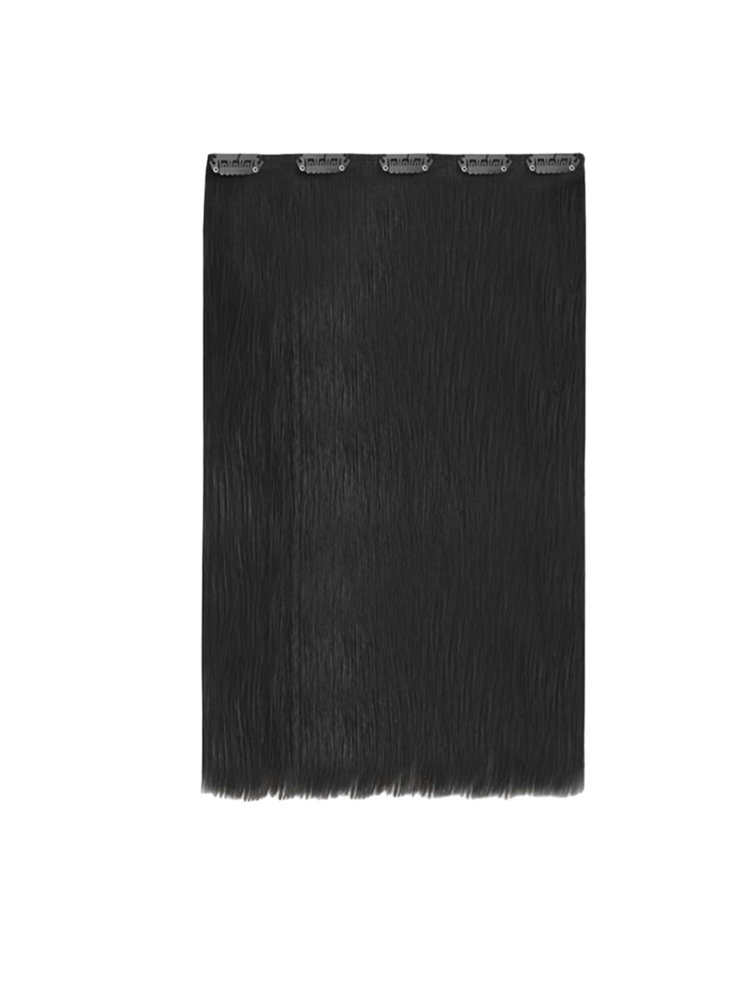 

D-Divine Clip-In Straight Locks Hair Extension - Black - 22 Inch