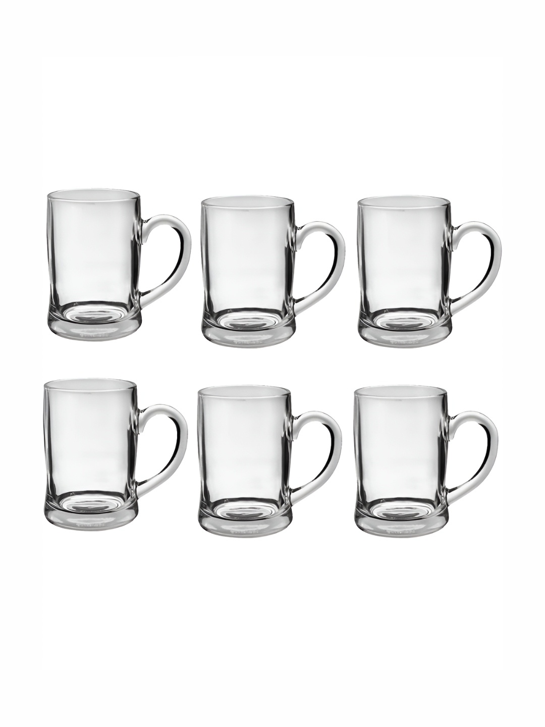 

1ST TIME Transparent 6 Pieces Glass Dishwasher Safe Bar Glasses