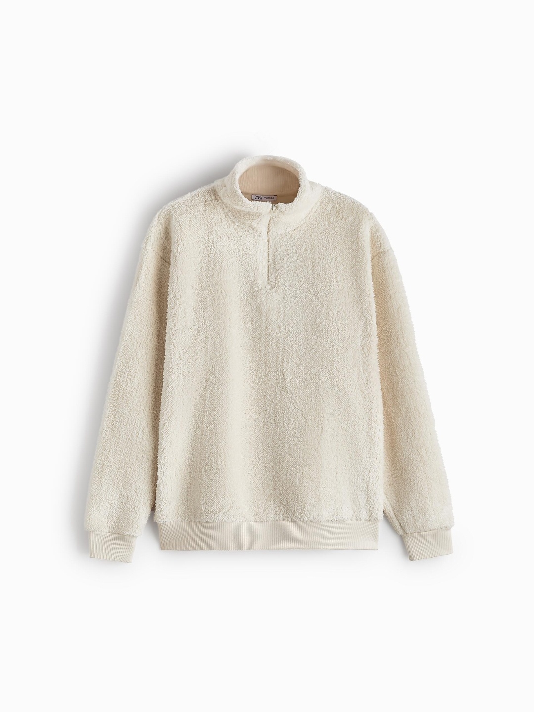 

ZARA Men Beige Sweatshirts