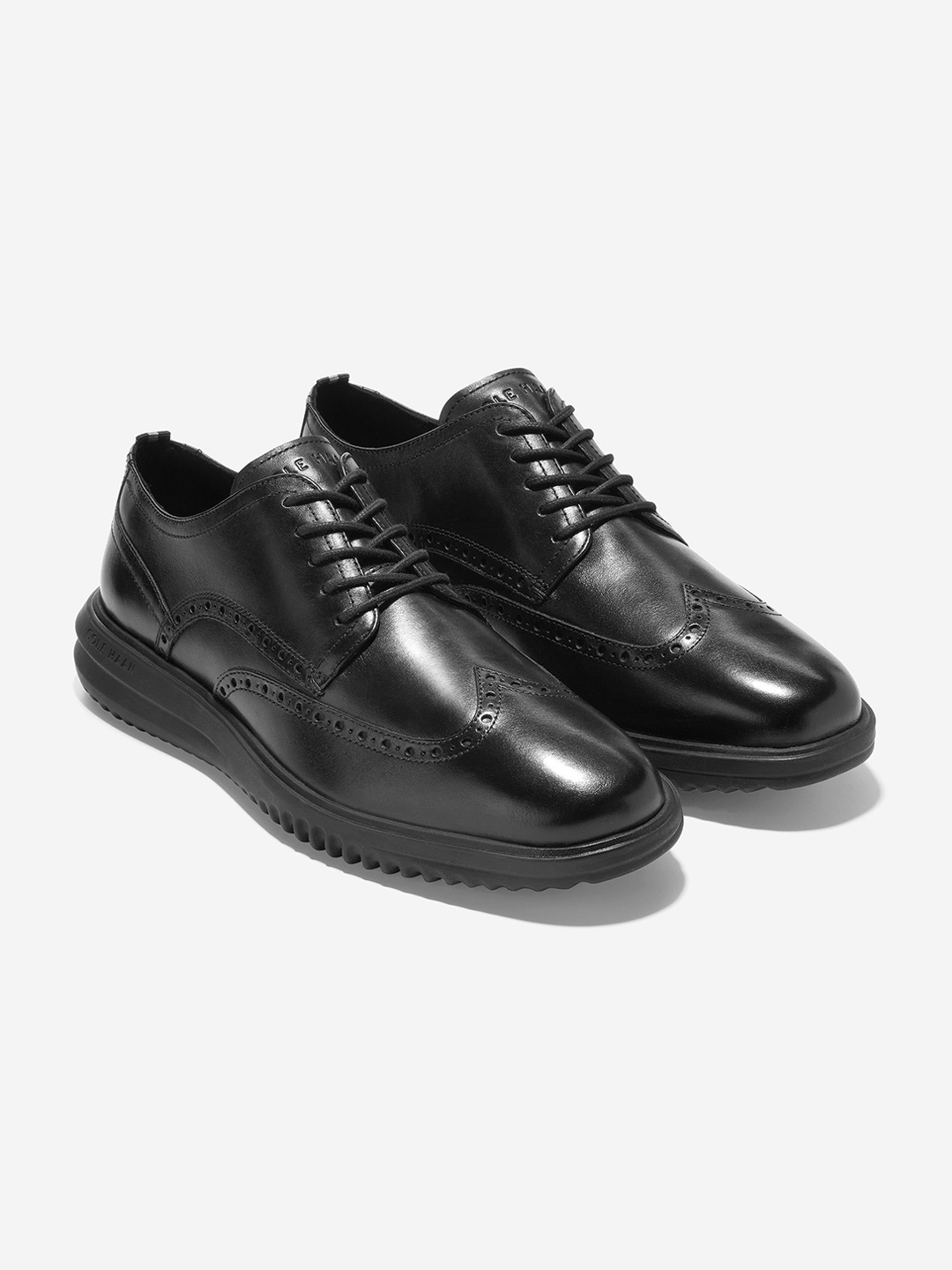 

Cole Haan Men Leather Oxfords, Black