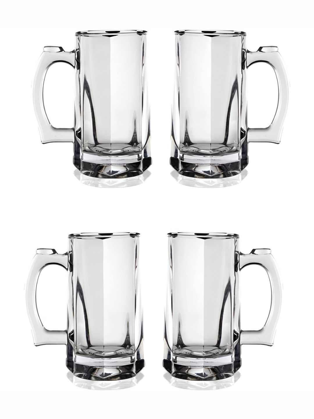 

1ST TIME Transparent 4 Pieces Beer Glass-400ML Each
