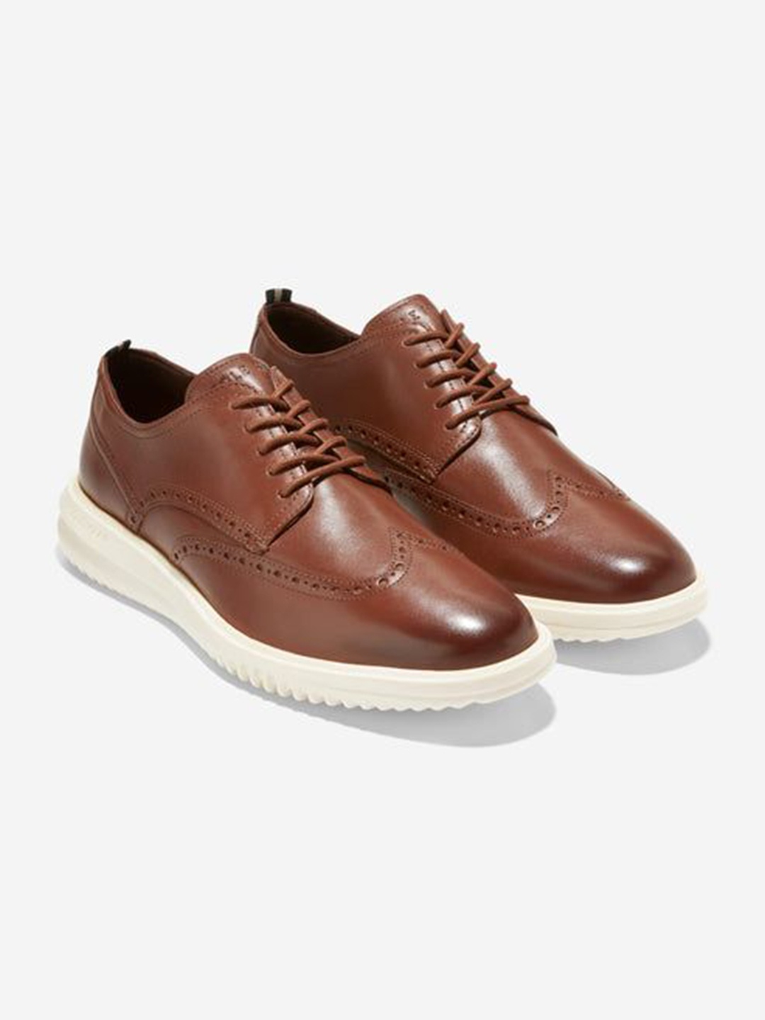 

Cole Haan Men Leather Lace-Ups Oxfords, Brown